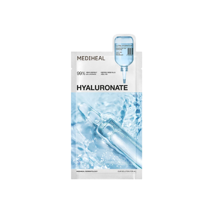 Mediheal głęboko nawilżająca maska w płachcie HYALURONATE ESSENTIAL MASK, 24 ml