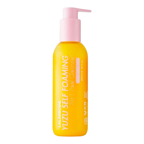 LalaRecipe rozjaśniająca pianka oczyszczająca do twarzy 3w1 (Yuzu Self Foaming 3in1 200ml)
