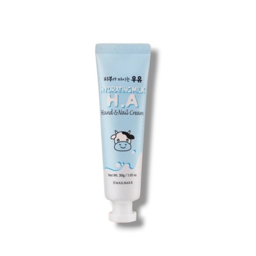 Kwailnara nawilżający krem do rąk i paznokci z kwasem hialuronowym (Hydrating Milk H.A Hand &amp; Nail Cream 30g)