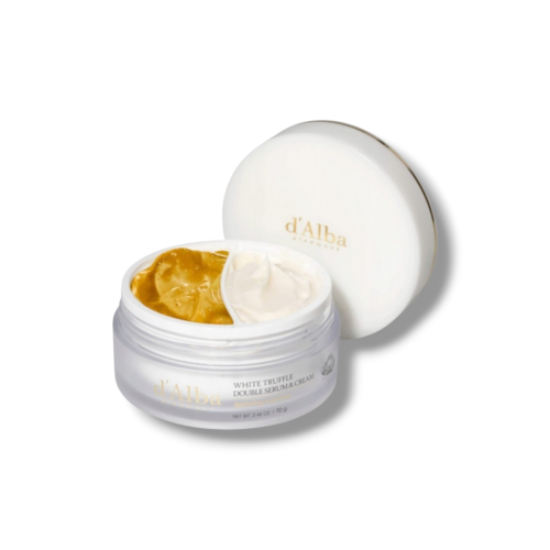 d'Alba Piedmont przeciwzmarszczkowy krem i serum z białą truflą (White Truffle Double Serum &amp; Cream 70g)
