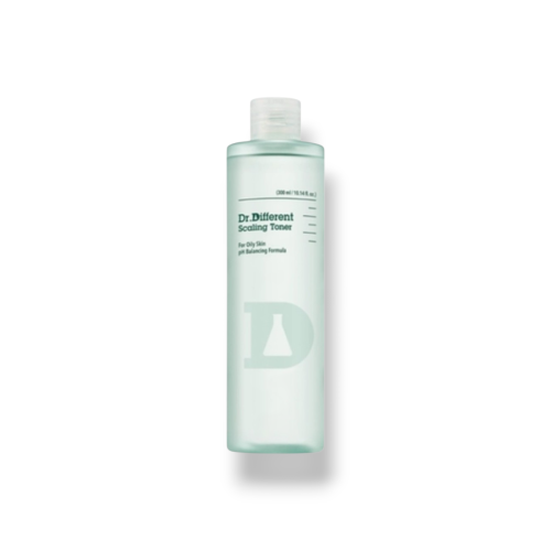 Dr.Different złuszczający toner z kwasami (AHA i BHA Scaling Toner for Oily Skin 300ml)