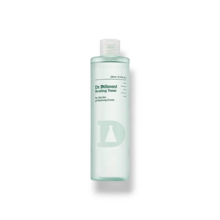 Dr.Different złuszczający toner z kwasami (AHA i BHA Scaling Toner for Oily Skin 300ml)
