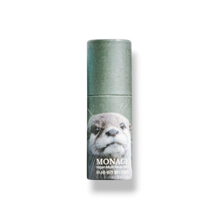 Monage nawilżający balsam koloryzujący w sztyfcie do ust i policzków (Vegan Multi Raum Balm)- wydra