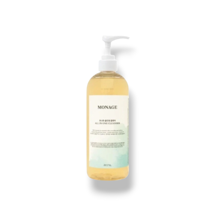 Monage Delikatny żel do mycia twarzy, ciała i włosów (All In One Cleanser)