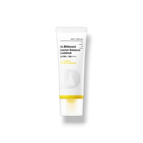 Dr.Different Mineralny krem przeciwsłoneczny (Barrier Balance Sunblock SPF 50+ PA++++)