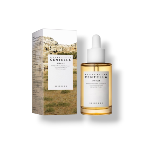 SKIN1004 kojące serum z wąkrotą azjatycką (Madagascar Centella Ampoule 55ml).png