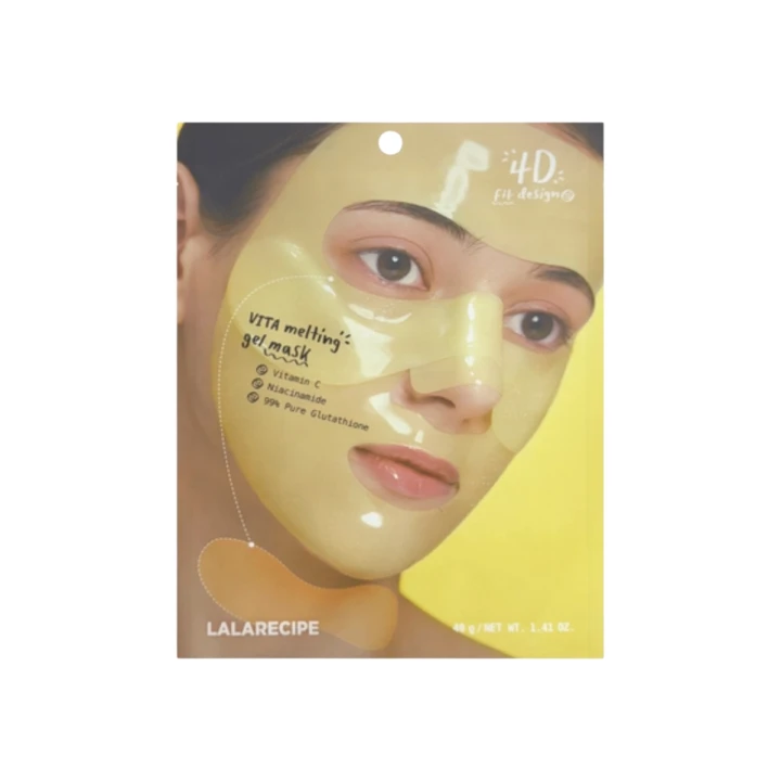 Lalarecipe Rozjaśniająca maska kolagenowa (Vita Melting Gel Mask 40g)