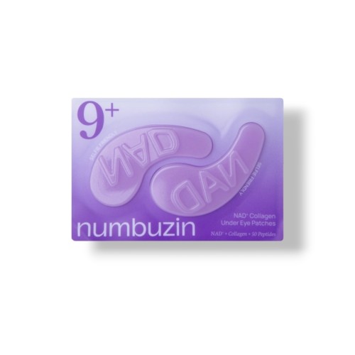 Numbuzin No.9 NAD hydrożelowe płatki pod oczy pielęgnacji skóry z cieniami, opuchlizną, oznakami zmęczenia oraz utratą jędrności