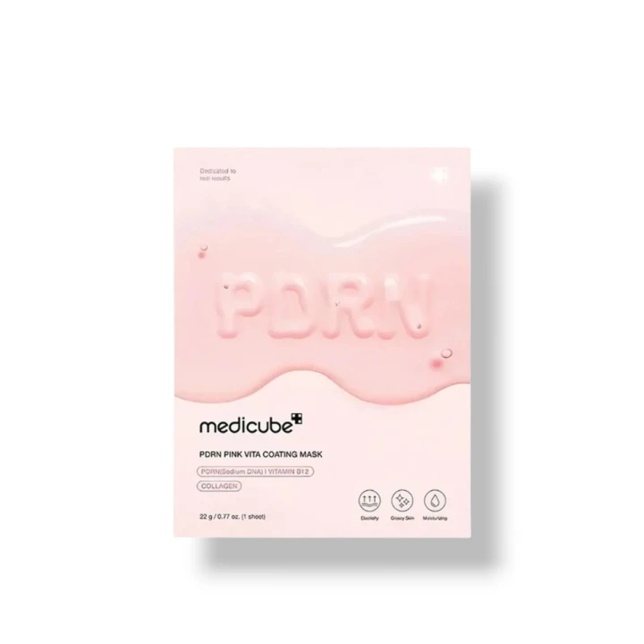 Medicube intensywnie nawilżająca i regenerująca maska w płachcie z PDRN (PDRN Pink medicube)
