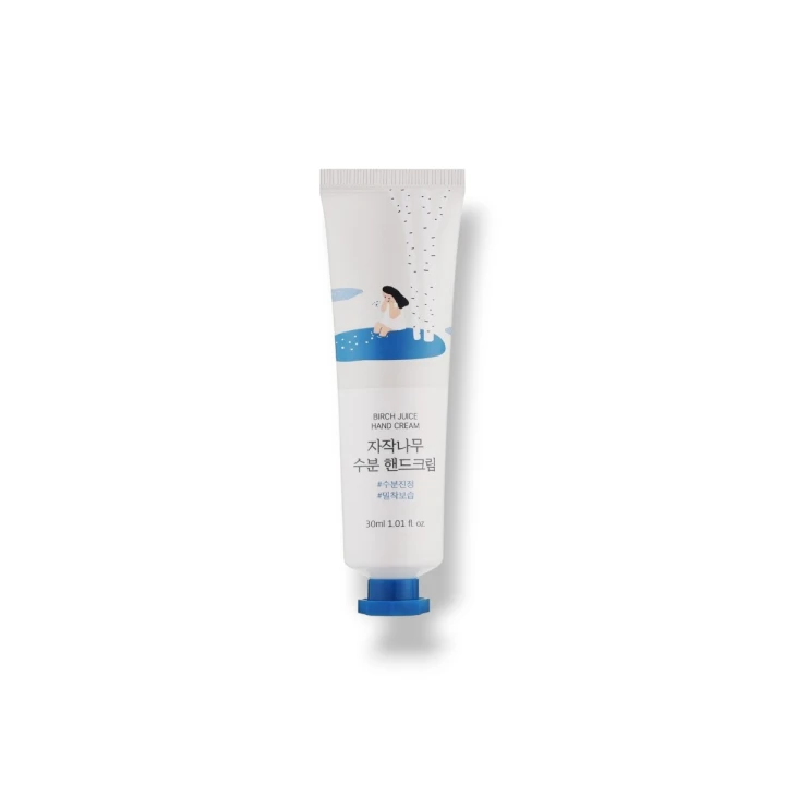 Round Lab Nawilżający krem do rąk z ekstraktem z brzozy (Birch Juice Hand Cream 30ml)