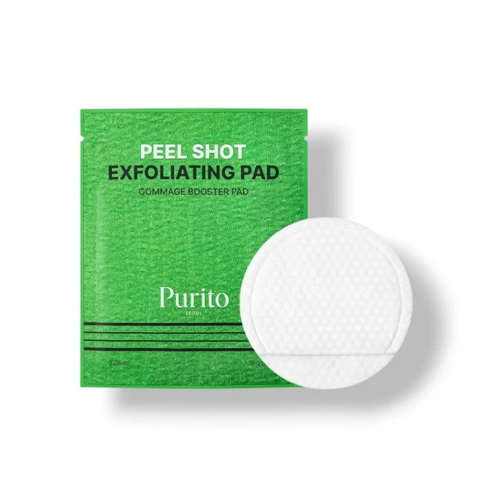 Purito SEOUL Płatki złuszczające do twarzy (Peel Shot Exfoliating Pad 8szt.)