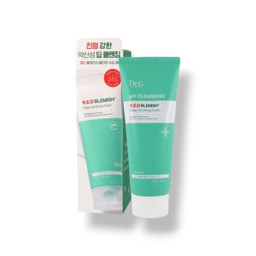 Dr.G Delikatna pianka oczyszczająca do twarzy (R.E.D BLEMISH Clear Soothing Foam 150ml)