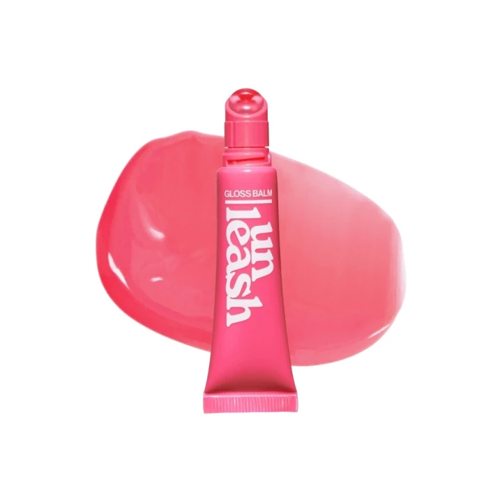 UNLEASHIA Nawilżający balsam-błyszczyk do ust z peptydami (Sunset Dazzle Gloss Balm No.3 Ibiza)