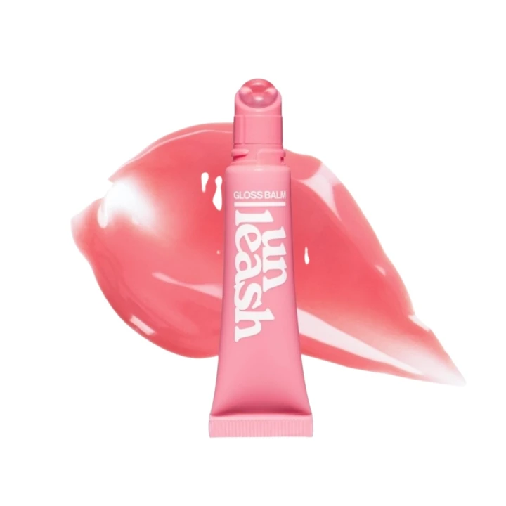 UNLEASHIA Nawilżający balsam-błyszczyk do ust (Sunset Dazzle Gloss Balm No.1 Malibu 10g)