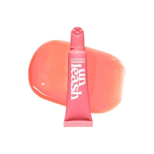 UNLEASHIA Nawilżający błyszczyk-balsam do ust z peptydami (Sunset Dazzle Gloss Balm No.2 Bondi 10g)
