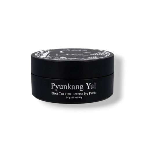 Pyunkang Yul Black Tea Time Reverse Eye Patch – hydrożelowe płatki pod oczy z ekstraktem z czarnej herbaty, 60 sztuk
