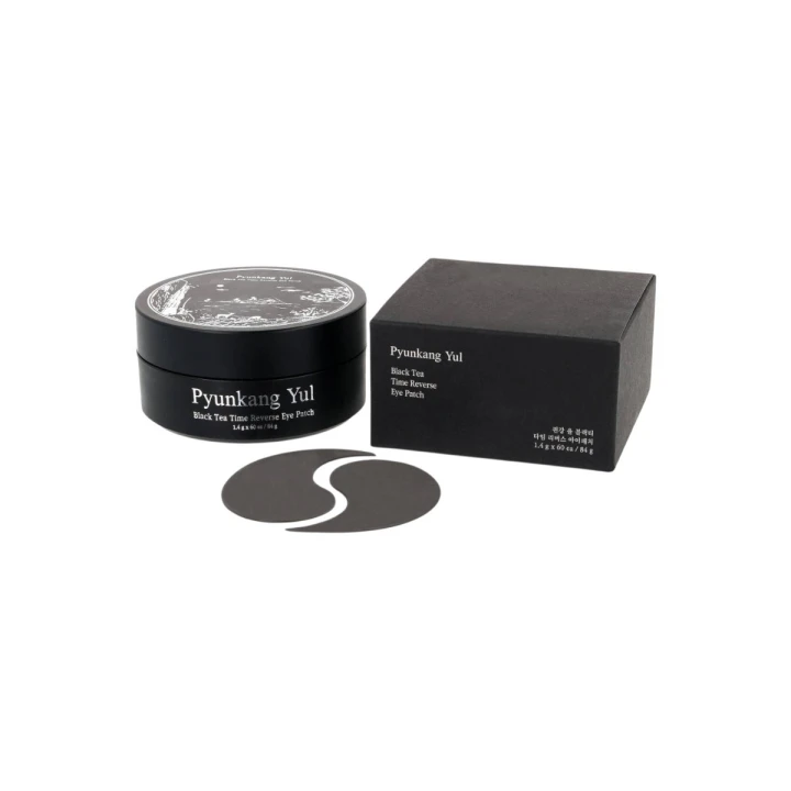 Pyunkang Yul Black Tea Time Reverse Eye Patch to hydrożelowe płatki pod oczy nasączone esencją bogatą w składniki aktywne