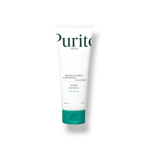 PURITO SEOUL Nawilżający żel do mycia twarzy (Mighty Bamboo Panthenol Cleanser 150ml)