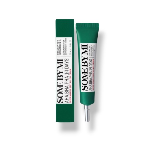 SOME BY MI Krem punktowy na zmiany trądzikowe (AHA BHA PHA 14 DAYS Super Miracle Spot All Kill Cream