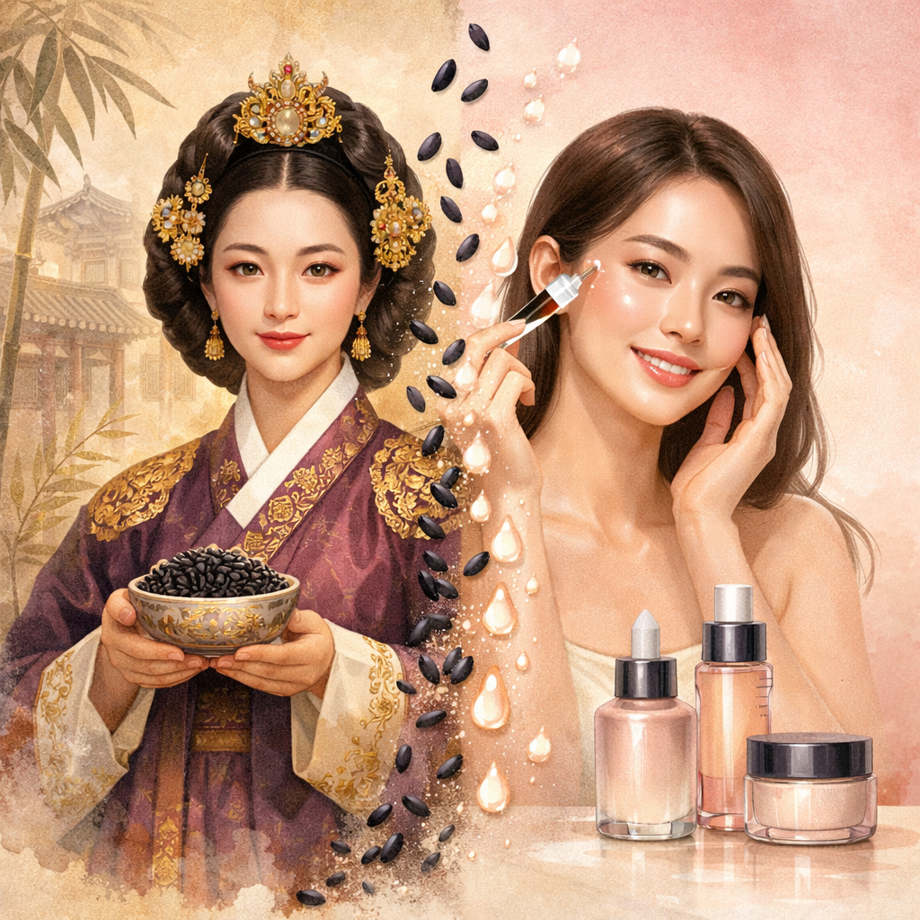 Czarny ryż w K-beauty: od koreańskiej tradycji do nowoczesnej pielęgnacji